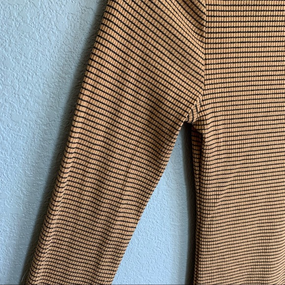 Aeropostale | Long Sleeve Seriously Soft Mock Neck Top | STRIPED - SMALL - Picture 9 of 10